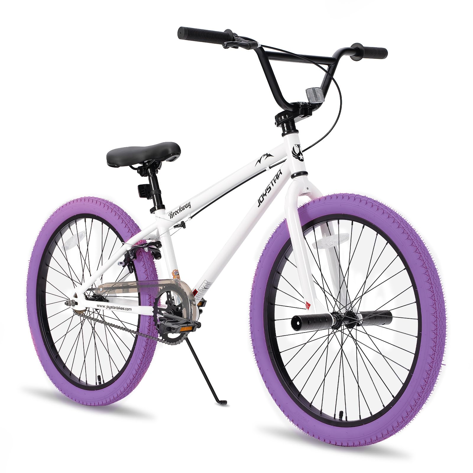 JOYSTAR 24 Inch Kids Bike Freestyle BMX Bikes for 8-12 Years